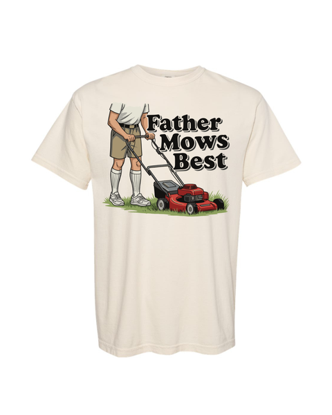 Father Mows Best