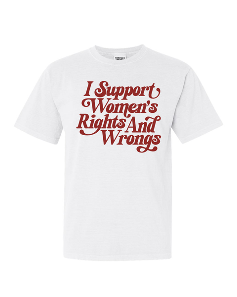 Support Women's Rights (& Wrongs)