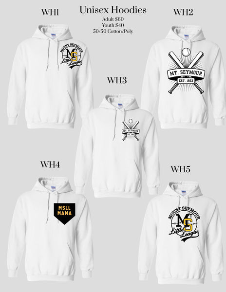 MSLL Hoodies - Youth Sizes