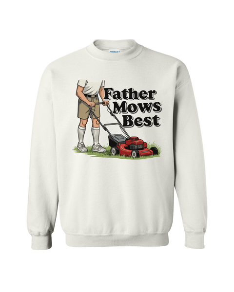 Father Mows Best