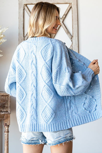 Cozy Cable Knit Cardi