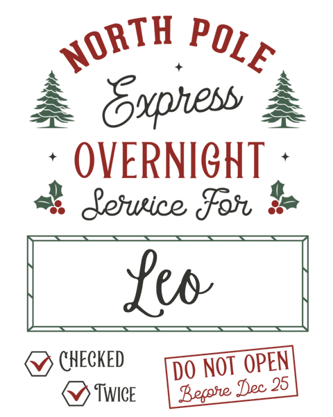 Reuseable Holiday Gift Bags- Custom Options