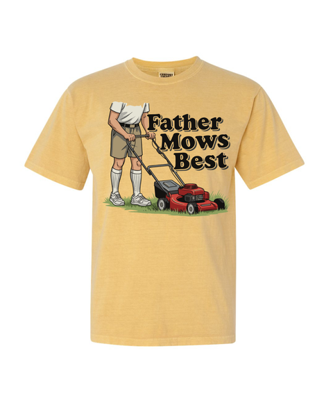 Father Mows Best