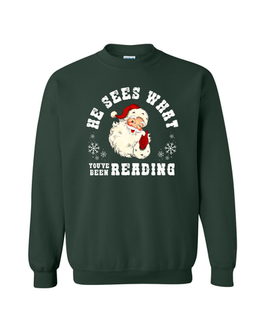 He Sees What You've Been Reading