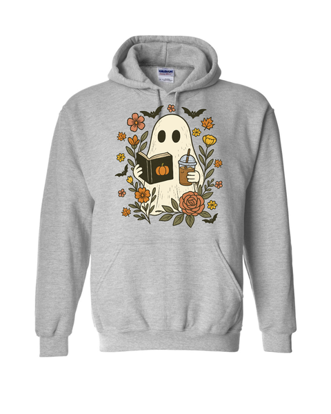 Floral Reading Ghostie