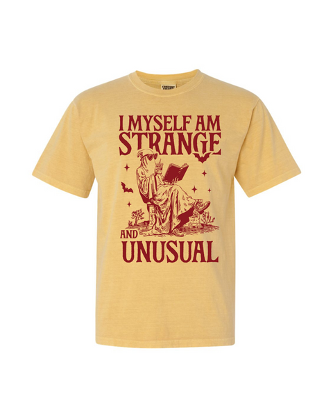 I Myself am Strange & Unusual