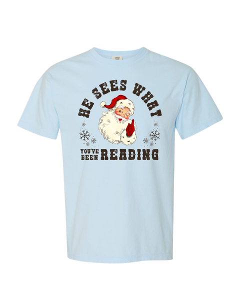 He Sees What You've Been Reading