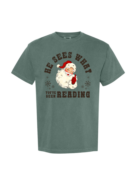 He Sees What You've Been Reading