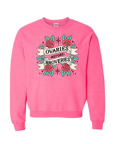 Ovaries BEFORE Broveries