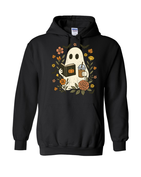 Floral Reading Ghostie