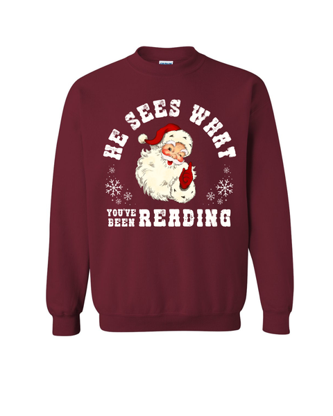 He Sees What You've Been Reading