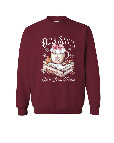 Dear Santa, More Books Please