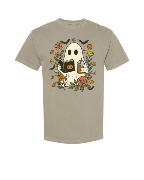 Floral Reading Ghostie