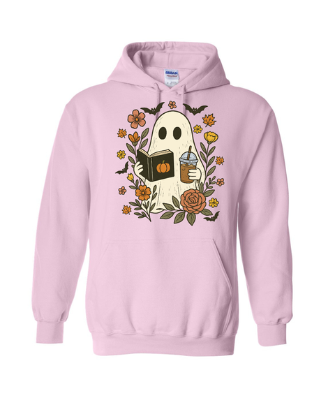 Floral Reading Ghostie