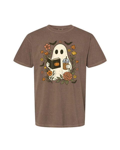 Floral Reading Ghostie