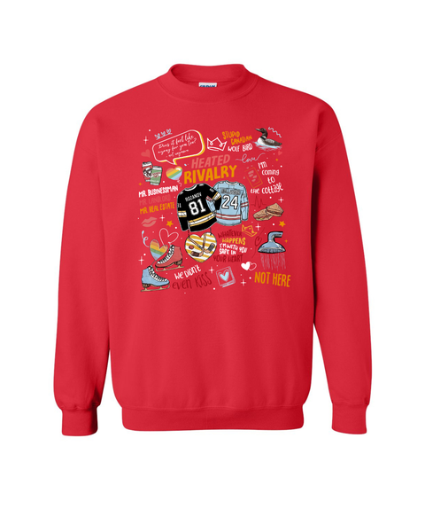 Heated Rivalry Fan Collage