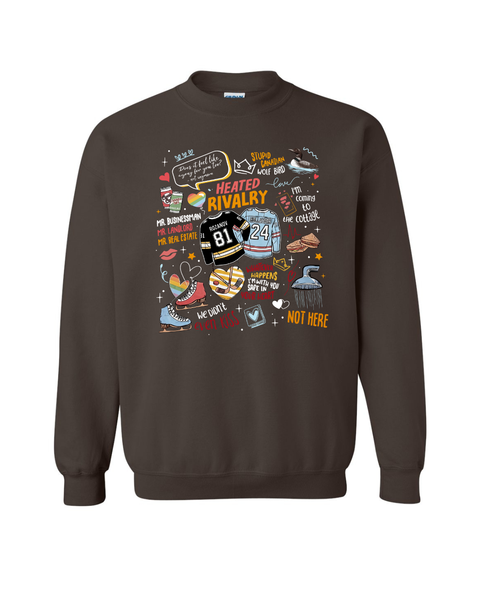 Heated Rivalry Fan Collage