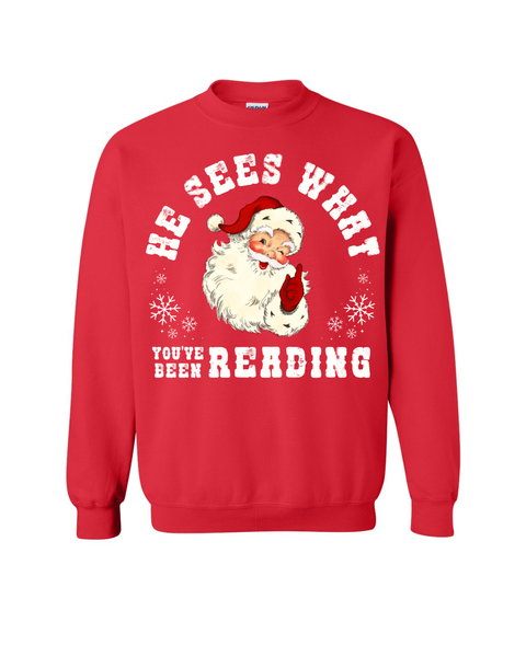 He Sees What You've Been Reading