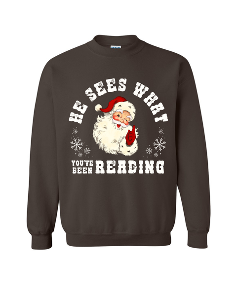 He Sees What You've Been Reading