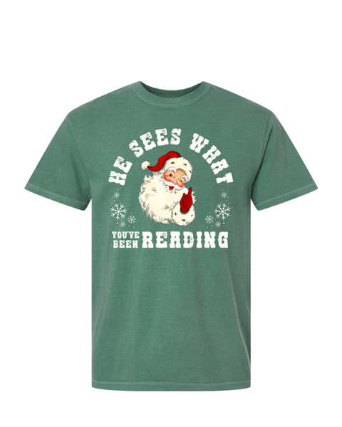 He Sees What You've Been Reading