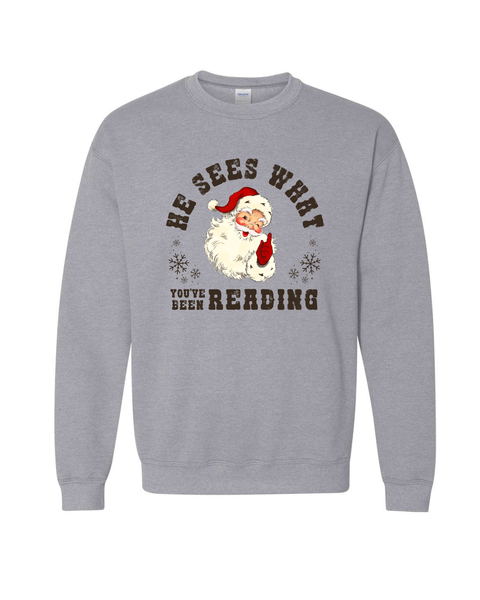 He Sees What You've Been Reading