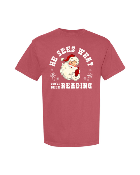 He Sees What You've Been Reading