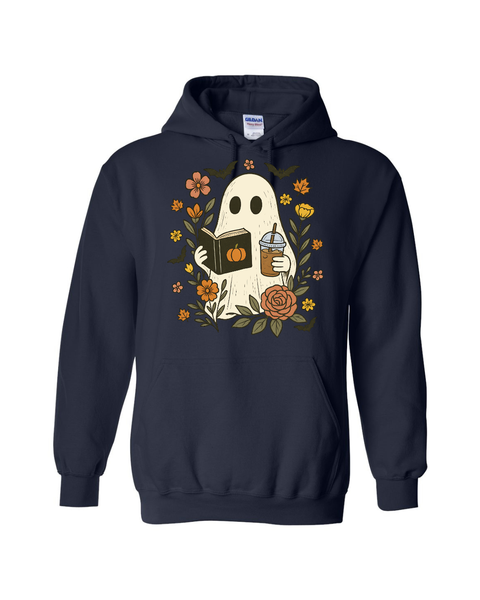 Floral Reading Ghostie