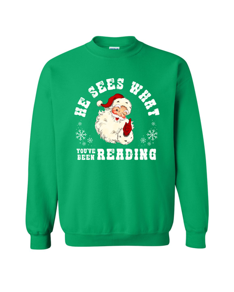 He Sees What You've Been Reading