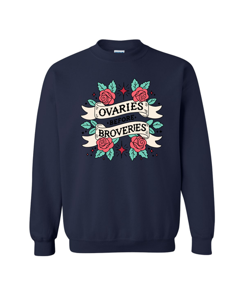 Ovaries BEFORE Broveries