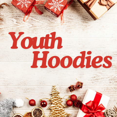 Youth Hoodies - Holiday Prints