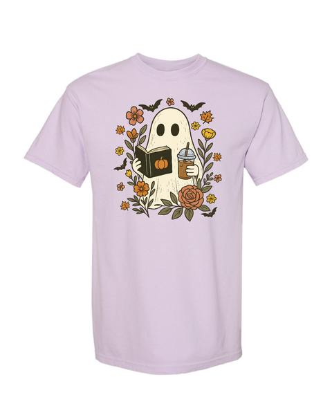 Floral Reading Ghostie