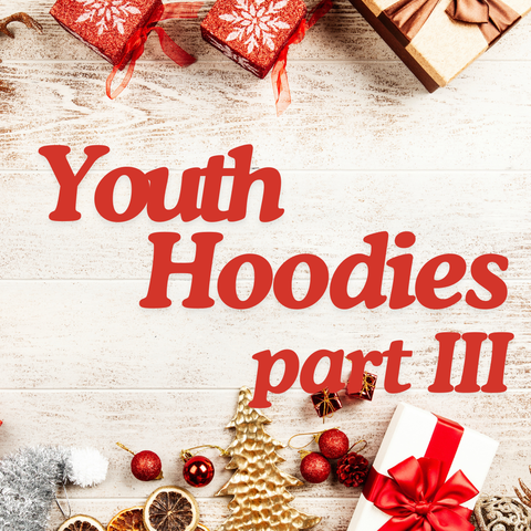 Youth Hoodies - Holiday Prints Part III