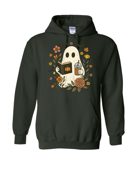 Floral Reading Ghostie