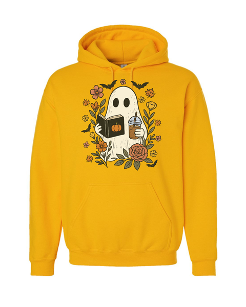 Floral Reading Ghostie