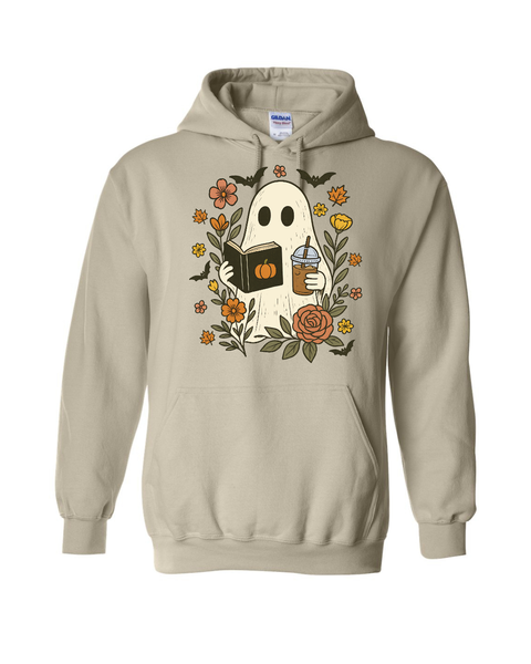 Floral Reading Ghostie