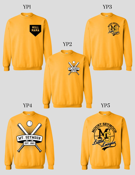 MSLL Pullovers- Adult Sizes