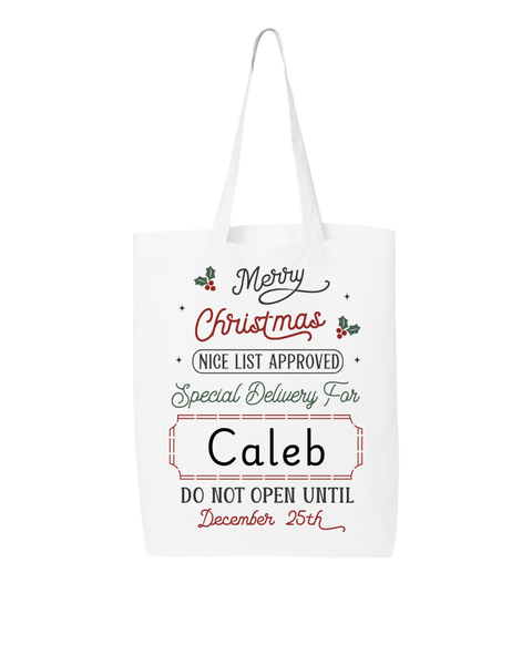 Reuseable Holiday Gift Bags- Custom Options