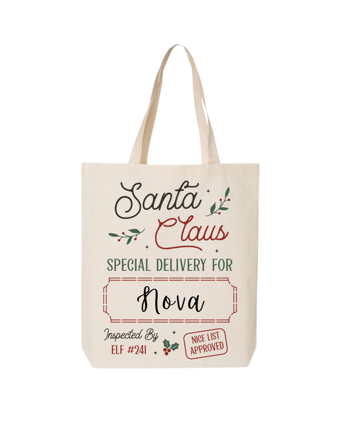 Reuseable Holiday Gift Bags- Custom Options