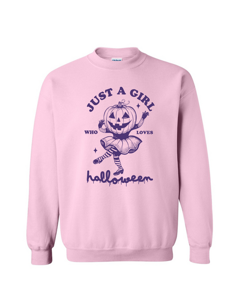 Just a Girl Who Loves Halloween