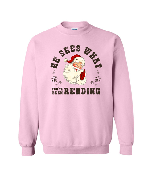 He Sees What You've Been Reading