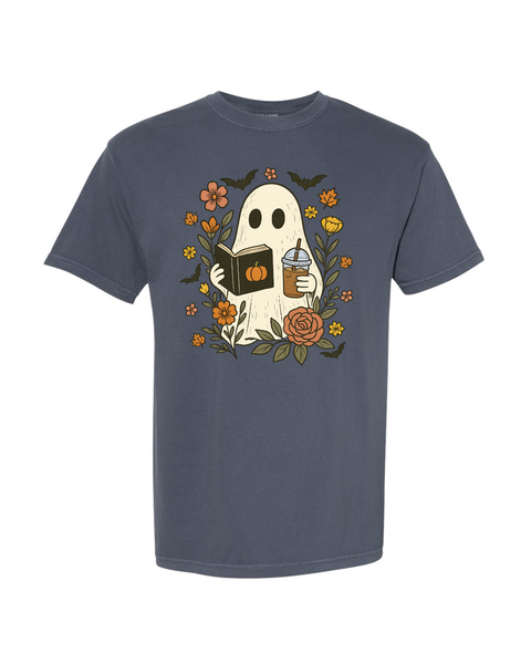 Floral Reading Ghostie