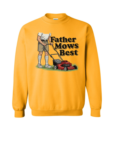 Father Mows Best