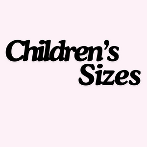 Custom Listing - Youth Sizes
