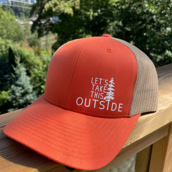 Let's Take this Outside Hats-6 colourways