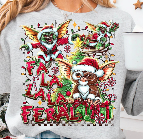 Gremlins Fa La La La Feral ~ Adult Unisex