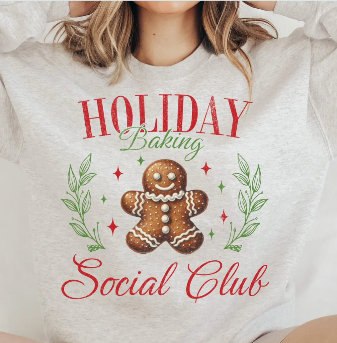 Holiday Baking Club ~ Adult Unisex