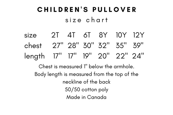 Wild Honey Crewneck Pullovers ~ Children's