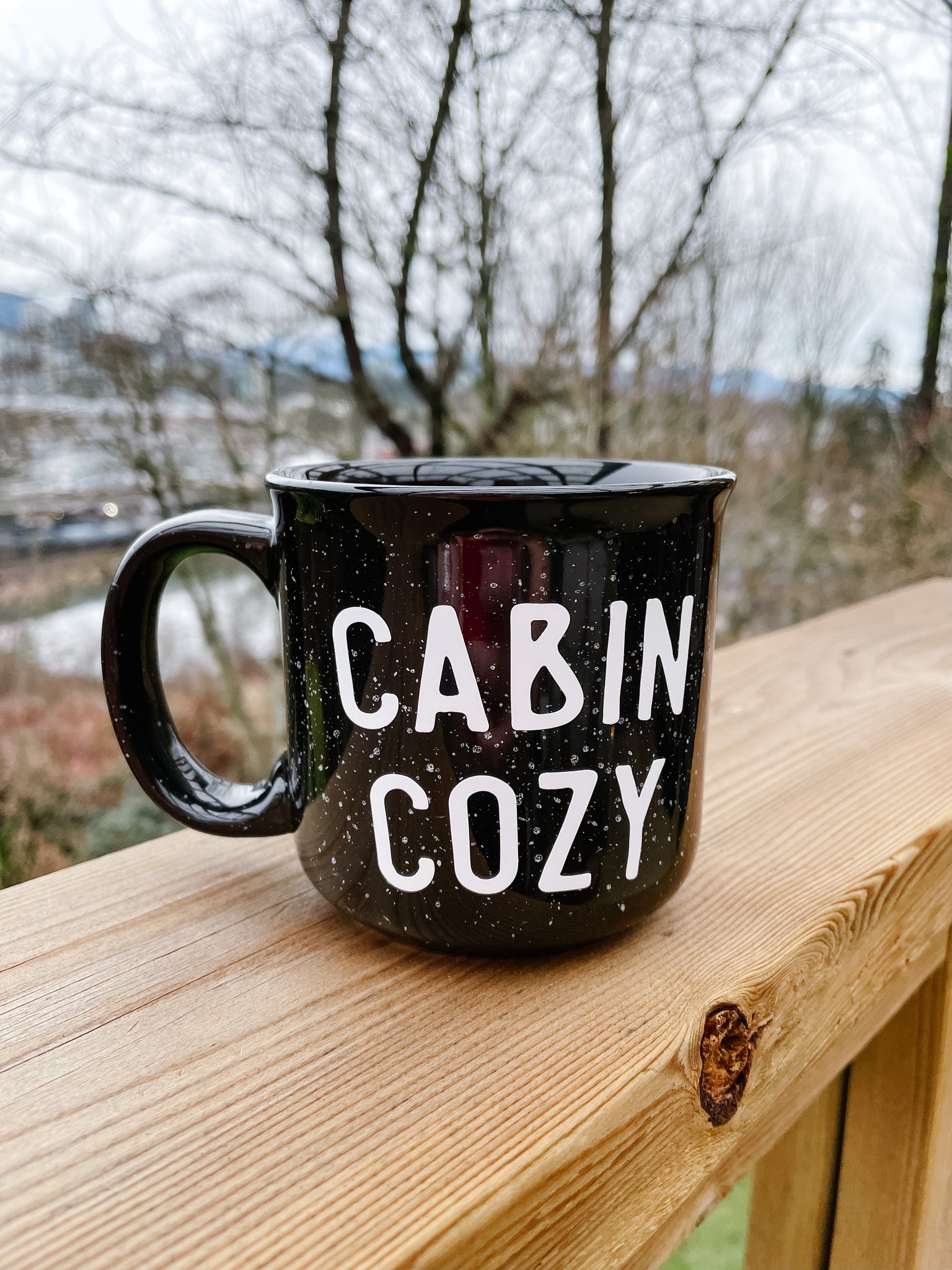 Cabin Cozy Ceramic Mug