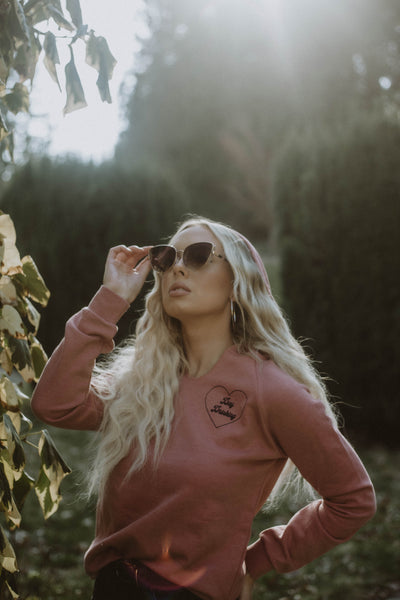 Day Drinking Dusty Rose Hoodie