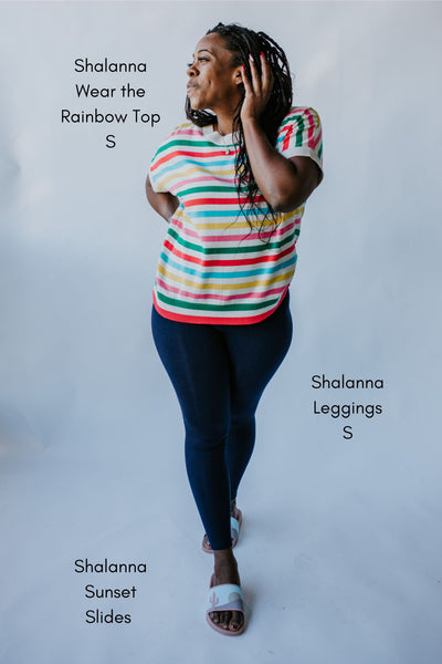 Wear the Rainbow Dolman Top